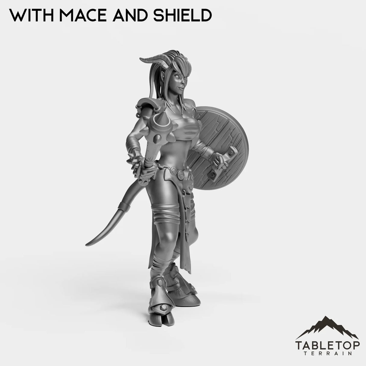 Tabletop Terrain Miniature Exiled Shaman Female
