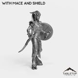 Tabletop Terrain Miniature Exiled Shaman Female
