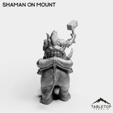 Tabletop Terrain Miniature Exiled Shaman on Mount
