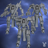 Tabletop Terrain Miniature Exosuit squad
