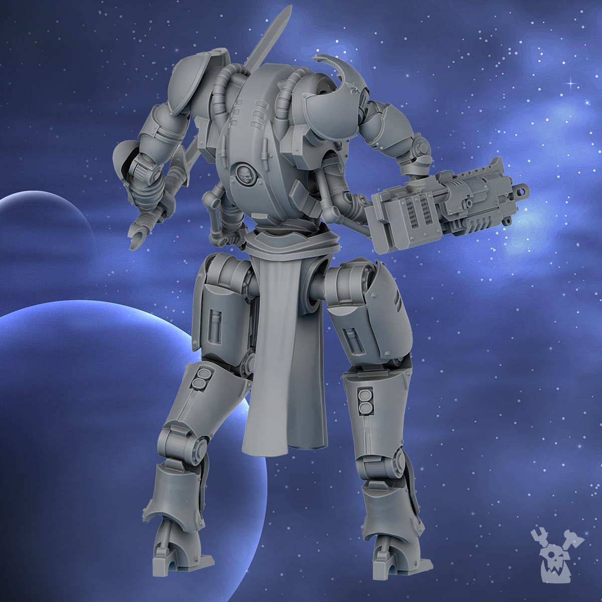 Tabletop Terrain Miniature Exosuit squad