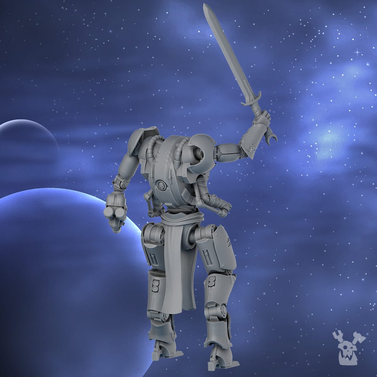 Tabletop Terrain Miniature Exosuit squad