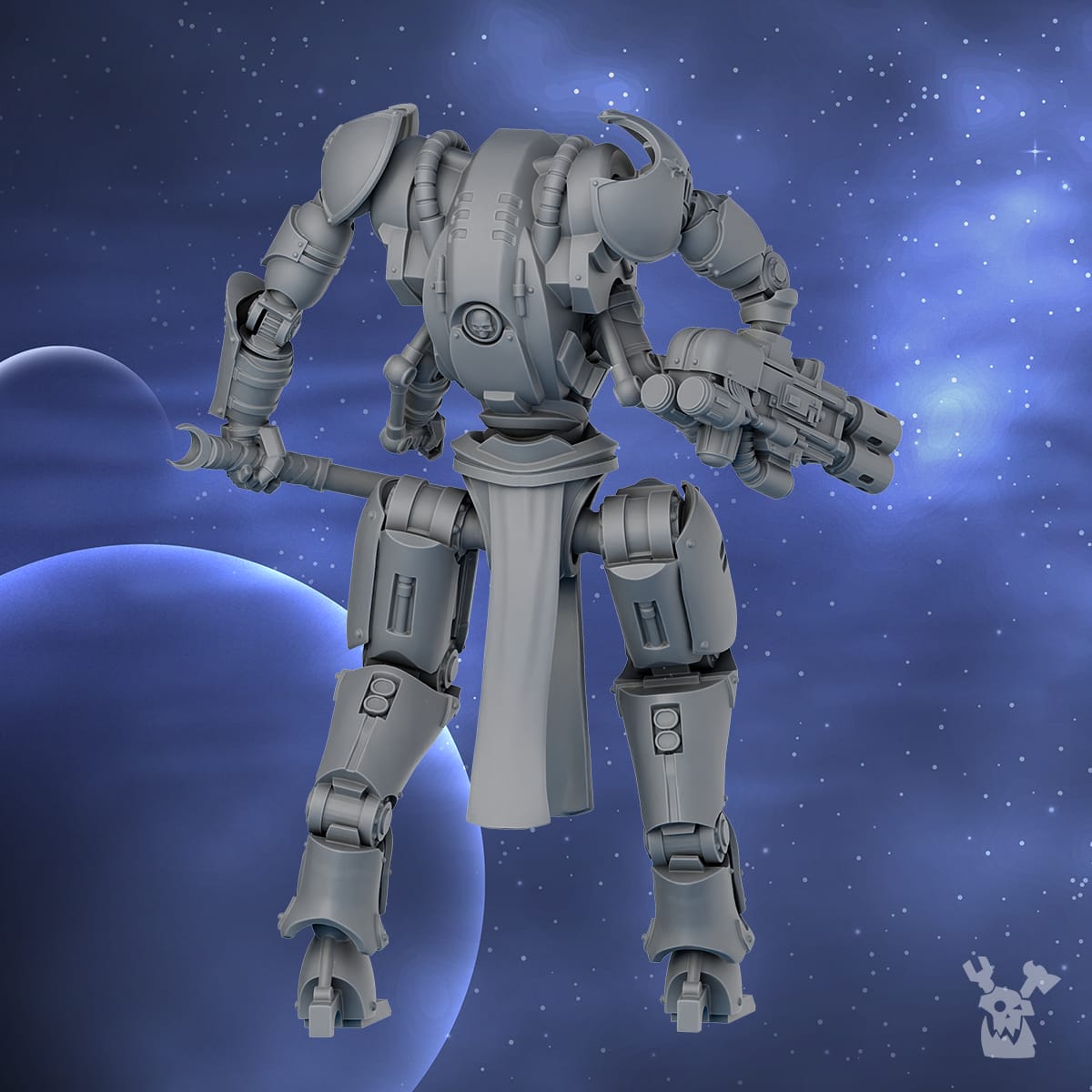 Tabletop Terrain Miniature Exosuit squad