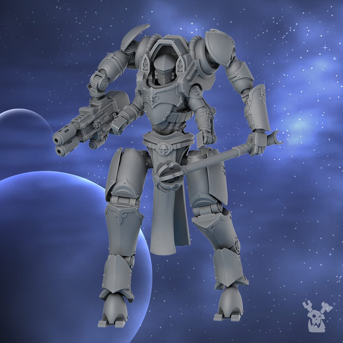 Tabletop Terrain Miniature Exosuit squad