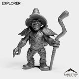 Tabletop Terrain Miniature Explorer Goblin Warlock
