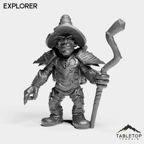 Tabletop Terrain Miniature Explorer Goblin Warlock