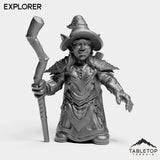 Tabletop Terrain Miniature Explorer Goblin Warlock Female