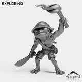 Tabletop Terrain Miniature Exploring Murloc Explorer