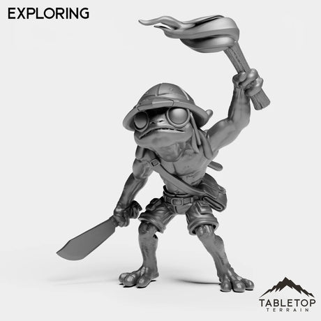 Tabletop Terrain Miniature Exploring Murloc Explorer