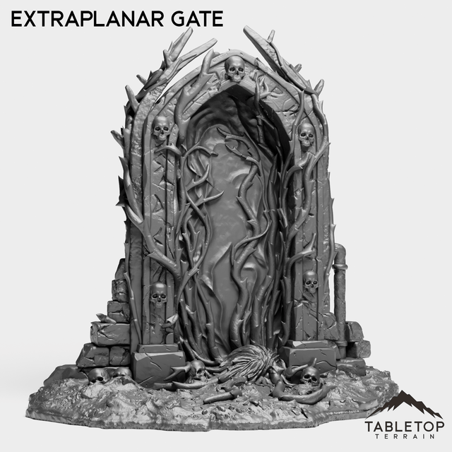 Tabletop Terrain Miniature Extraplanar Gate