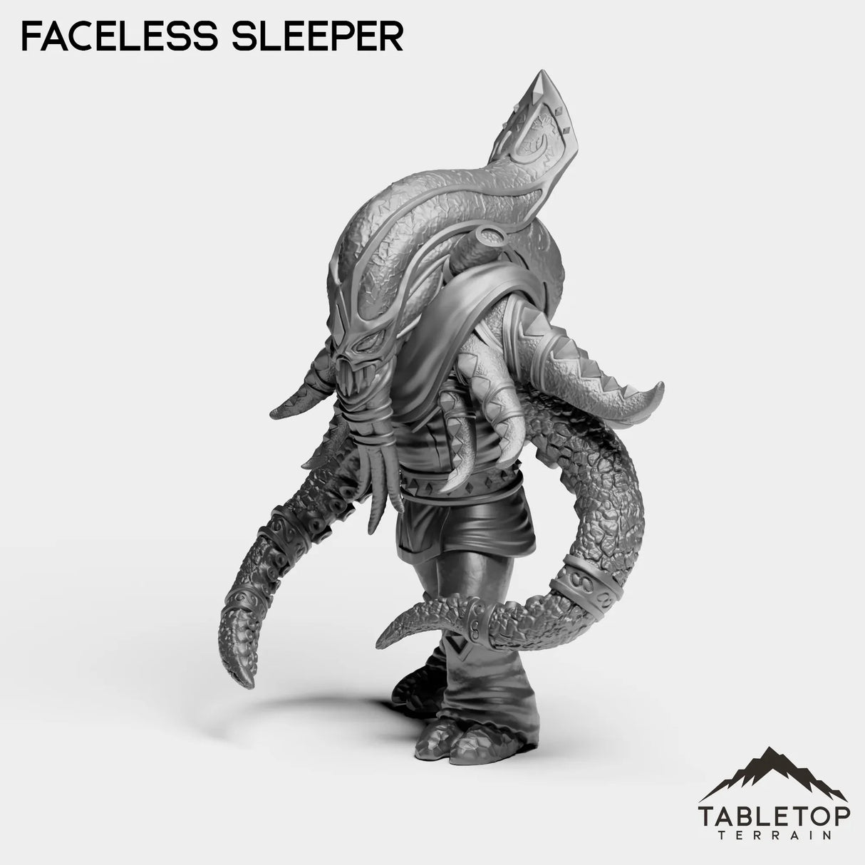 Tabletop Terrain Miniature Faceless Sleeper