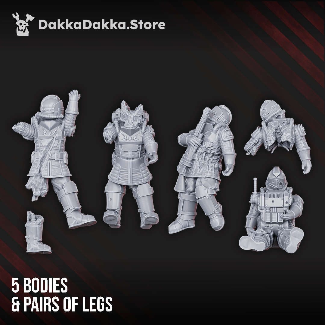 Tabletop Terrain Miniature Fallen Dawnguard soldiers