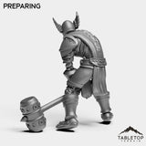 Tabletop Terrain Miniature Fallen Hero
