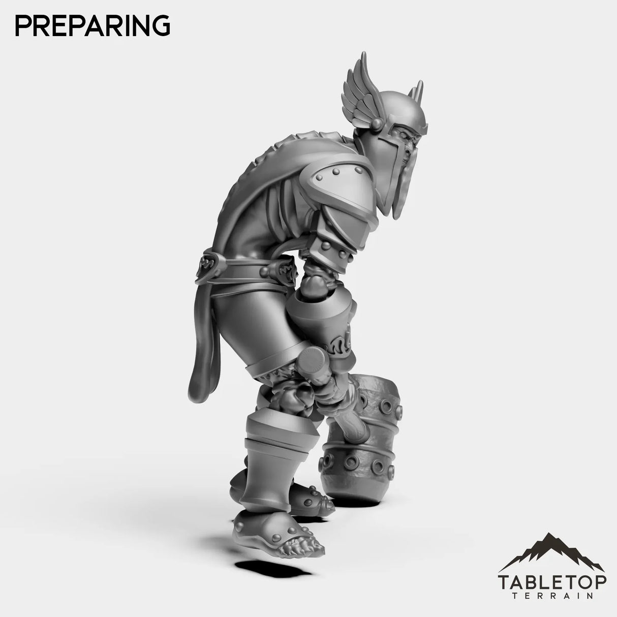 Tabletop Terrain Miniature Fallen Hero