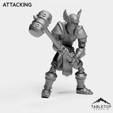Tabletop Terrain Miniature Fallen Hero