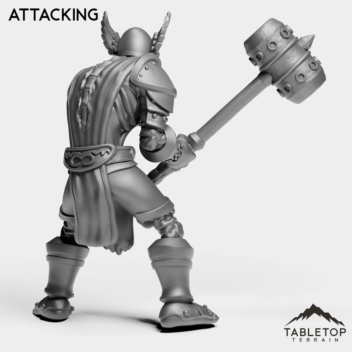 Tabletop Terrain Miniature Fallen Hero