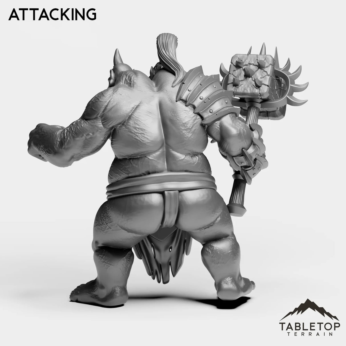 Tabletop Terrain Miniature Fallen Ogre High Mage