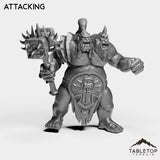 Tabletop Terrain Miniature Fallen Ogre High Mage