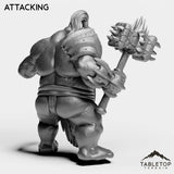 Tabletop Terrain Miniature Fallen Ogre High Mage