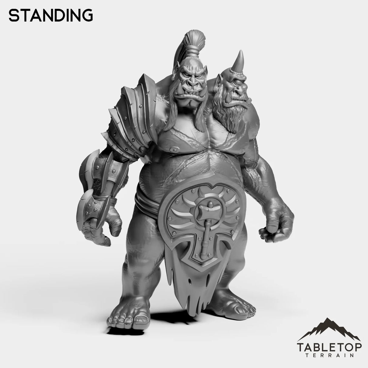 Tabletop Terrain Miniature Fallen Ogre High Mage