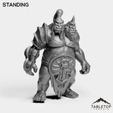 Tabletop Terrain Miniature Fallen Ogre High Mage