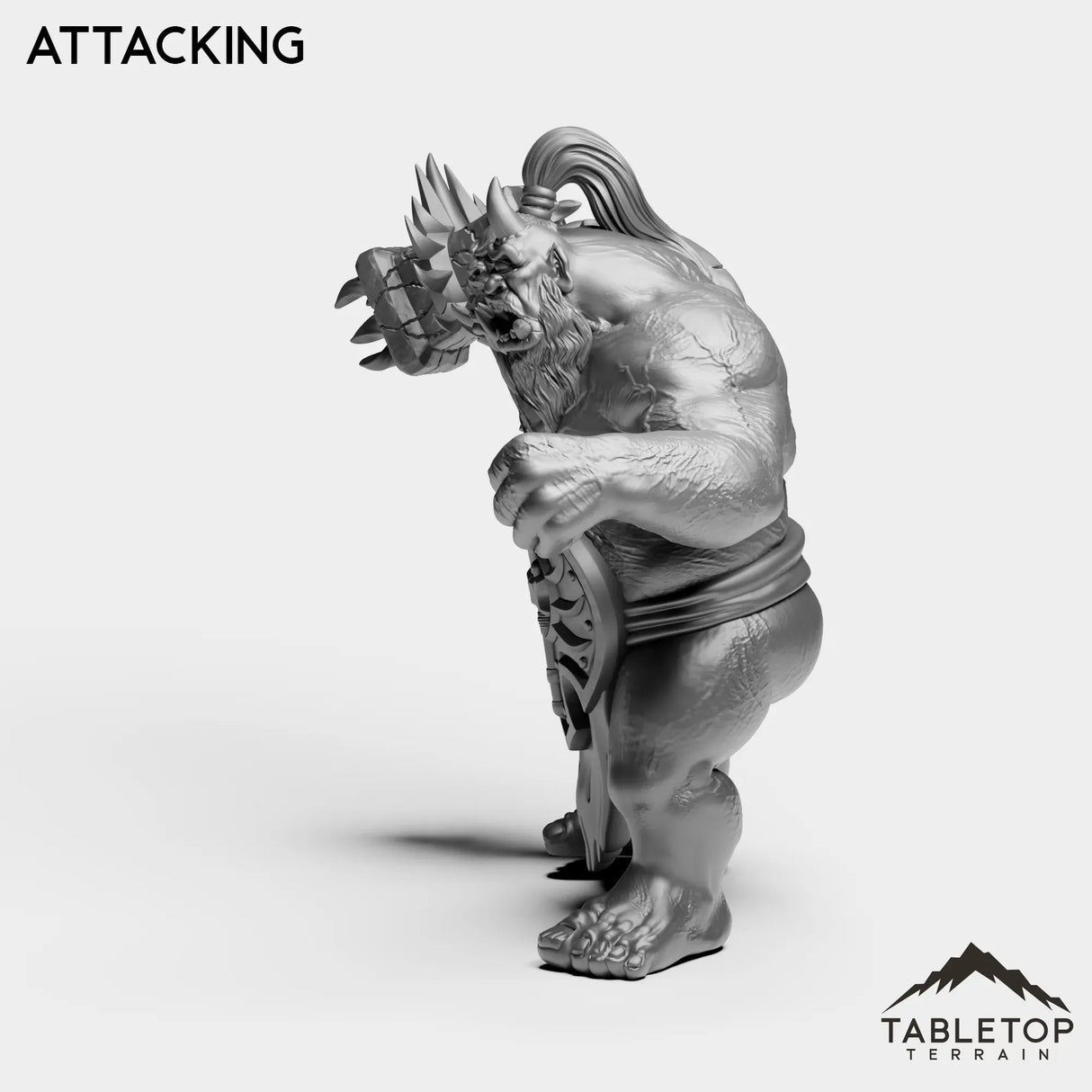 Tabletop Terrain Miniature Fallen Ogre High Mage