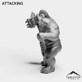 Tabletop Terrain Miniature Fallen Ogre High Mage