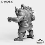 Tabletop Terrain Miniature Fallen Ogre High Mage
