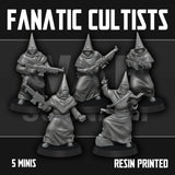 Tabletop Terrain Miniature Fanatic Cultists