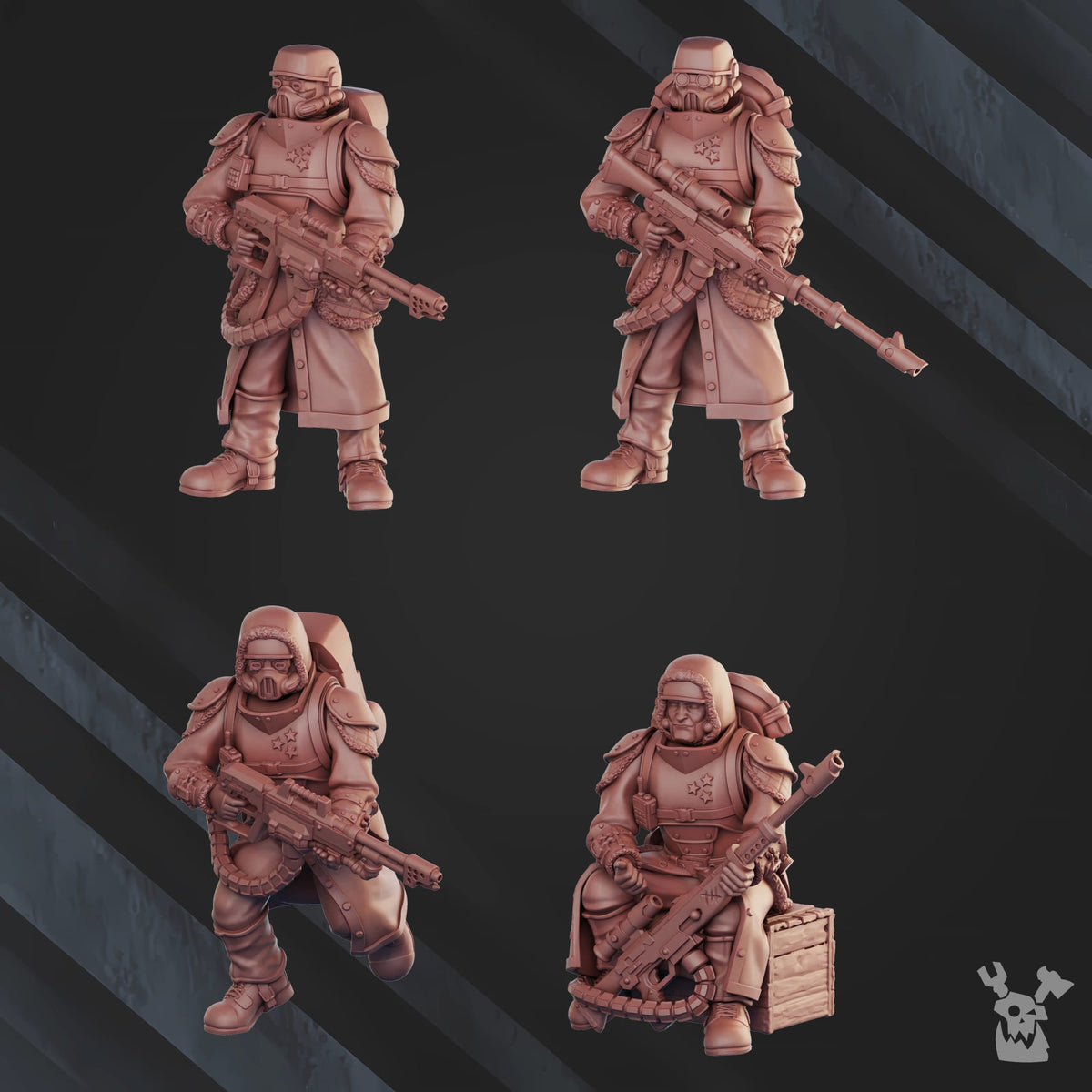Tabletop Terrain Miniature FD Special Forces Command Squad