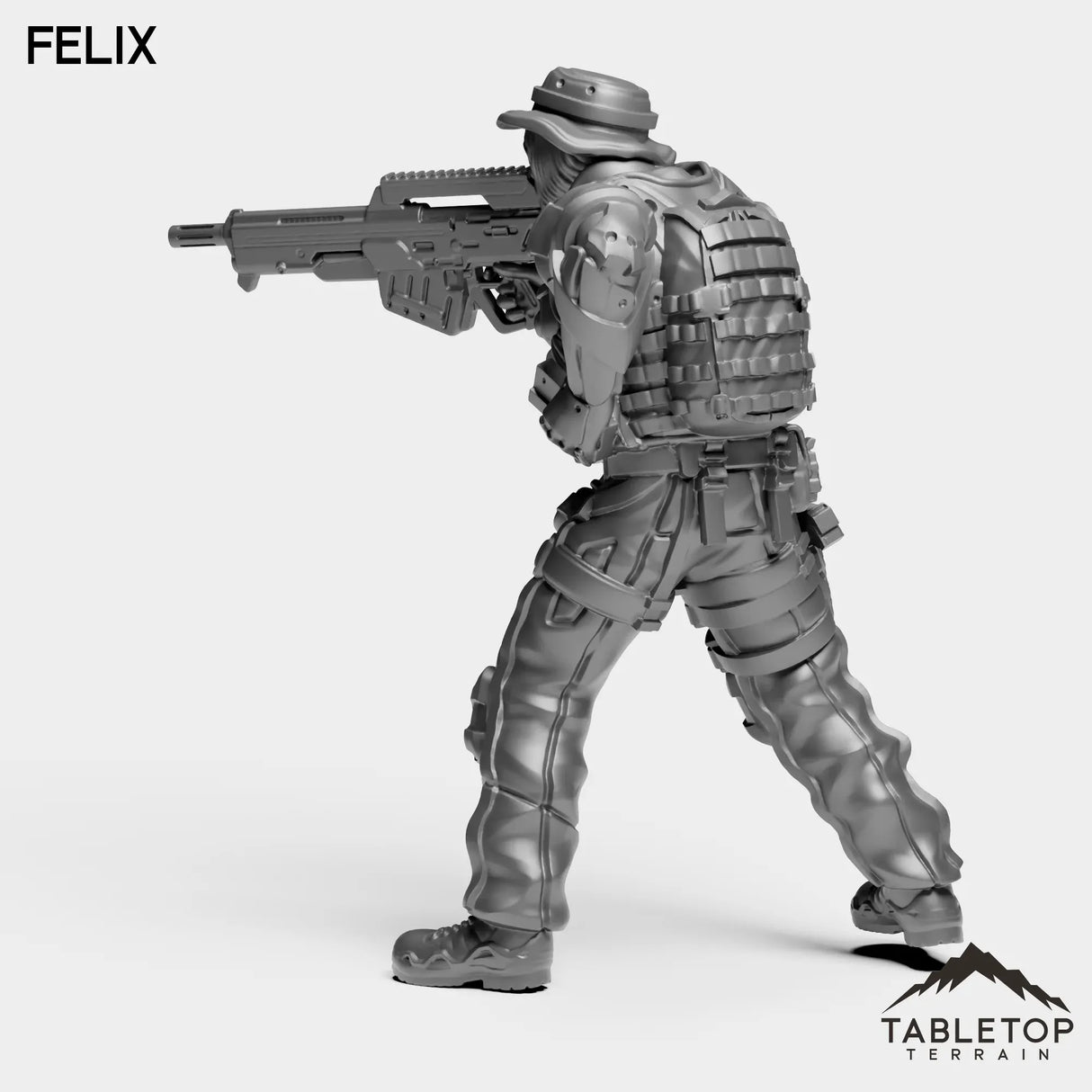 Tabletop Terrain Miniature Felix - ACE Agrupacion De Comandos Especiales