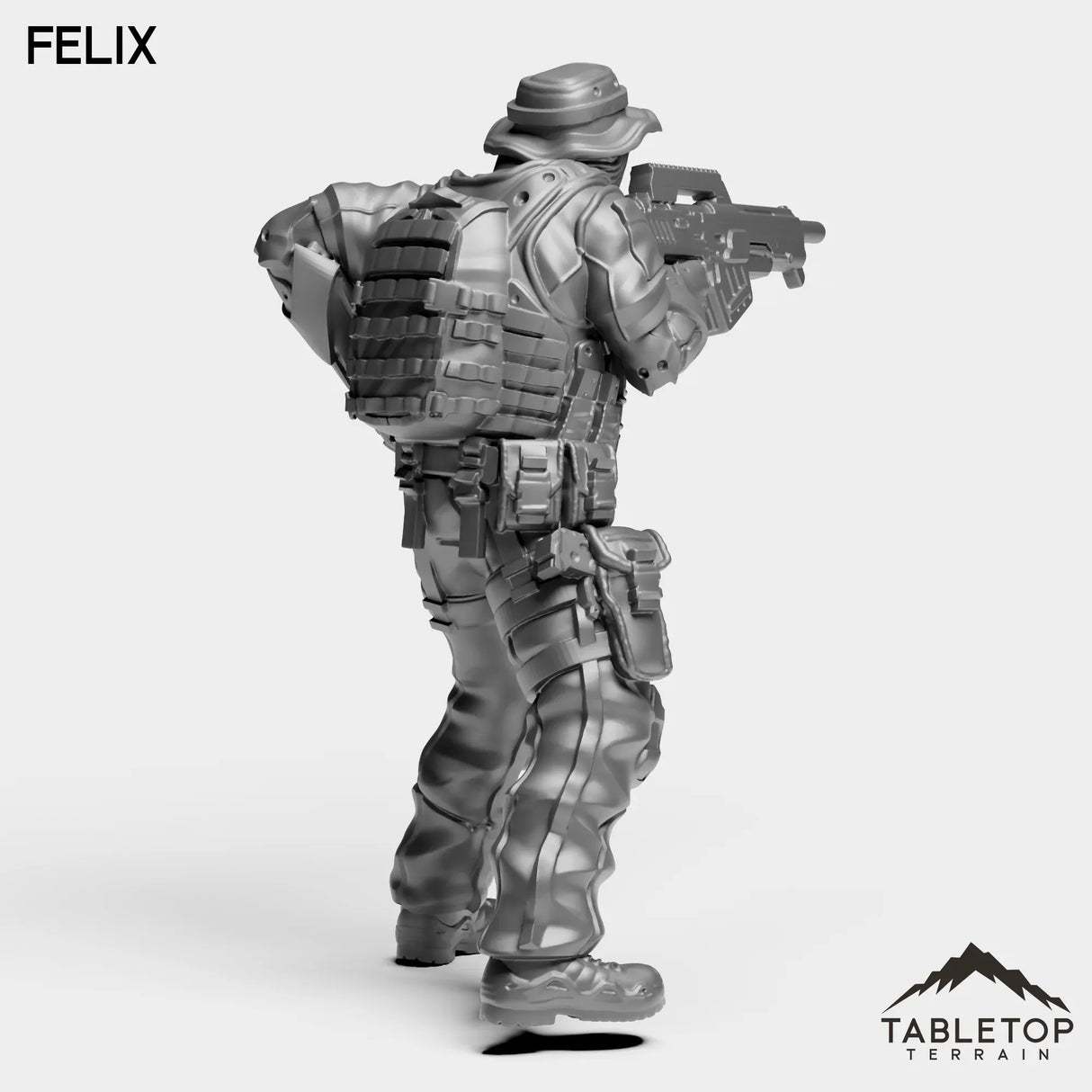 Tabletop Terrain Miniature Felix - ACE Agrupacion De Comandos Especiales