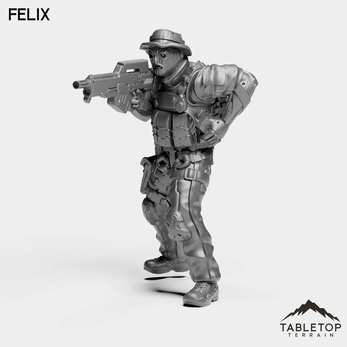 Tabletop Terrain Miniature Felix - ACE Agrupacion De Comandos Especiales