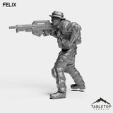 Tabletop Terrain Miniature Felix - ACE Agrupacion De Comandos Especiales