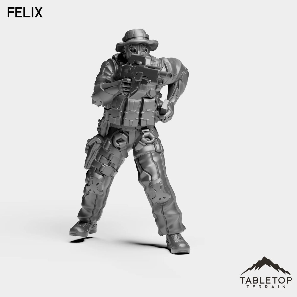 Tabletop Terrain Miniature Felix - ACE Agrupacion De Comandos Especiales
