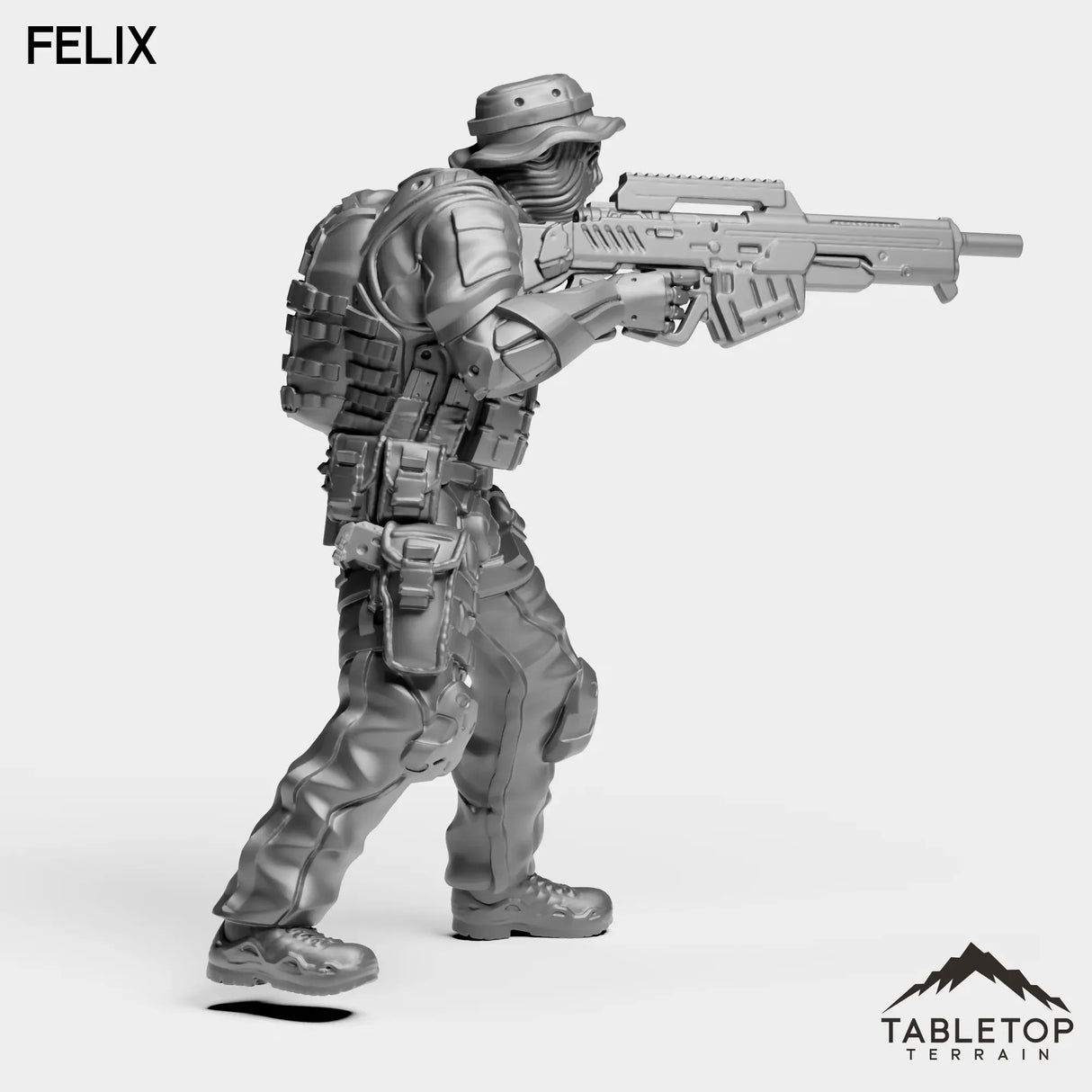 Tabletop Terrain Miniature Felix - ACE Agrupacion De Comandos Especiales