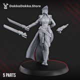 Tabletop Terrain Miniature Female Commissar