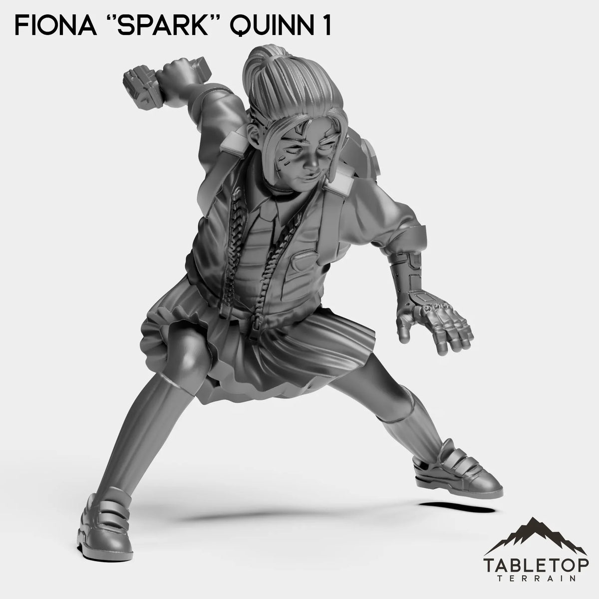 Tabletop Terrain Miniature Fiona ''Spark'' Quinn 1 Fiona ''Spark'' Quinn