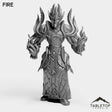 Tabletop Terrain Miniature Fire Darkness Mage
