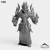 Tabletop Terrain Miniature Fire Darkness Mage
