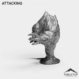 Tabletop Terrain Miniature Fire Elemental Boss