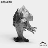 Tabletop Terrain Miniature Fire Elemental Boss