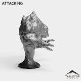 Tabletop Terrain Miniature Fire Elemental Boss