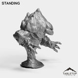 Tabletop Terrain Miniature Fire Elemental Boss
