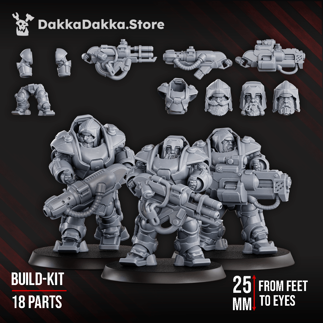 Tabletop Terrain Miniature Flameheart Guardians