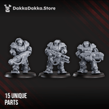Tabletop Terrain Miniature Flameheart Guardians