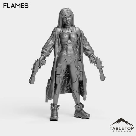 Tabletop Terrain Miniature Flames - The B-Mob