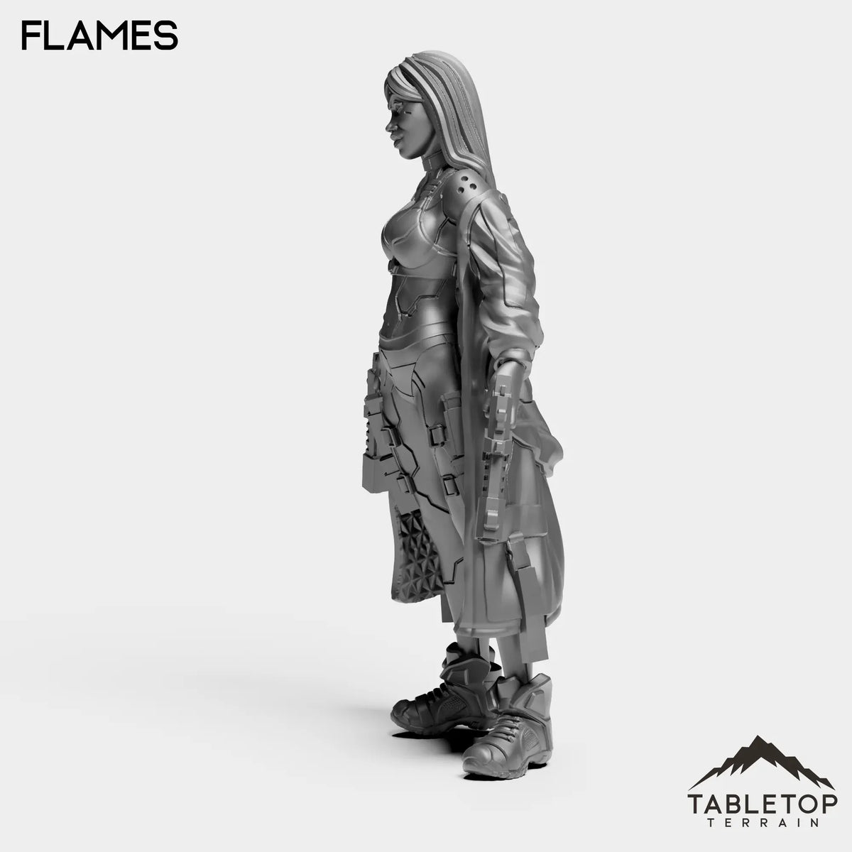 Tabletop Terrain Miniature Flames - The B-Mob