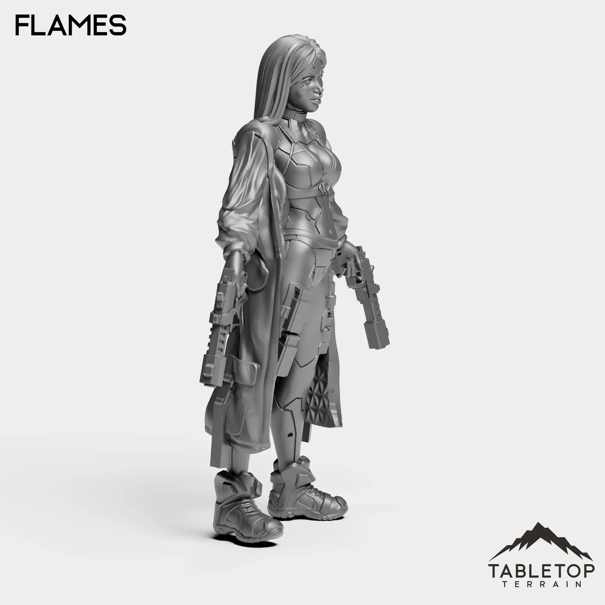 Tabletop Terrain Miniature Flames - The B-Mob
