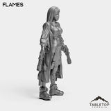 Tabletop Terrain Miniature Flames - The B-Mob